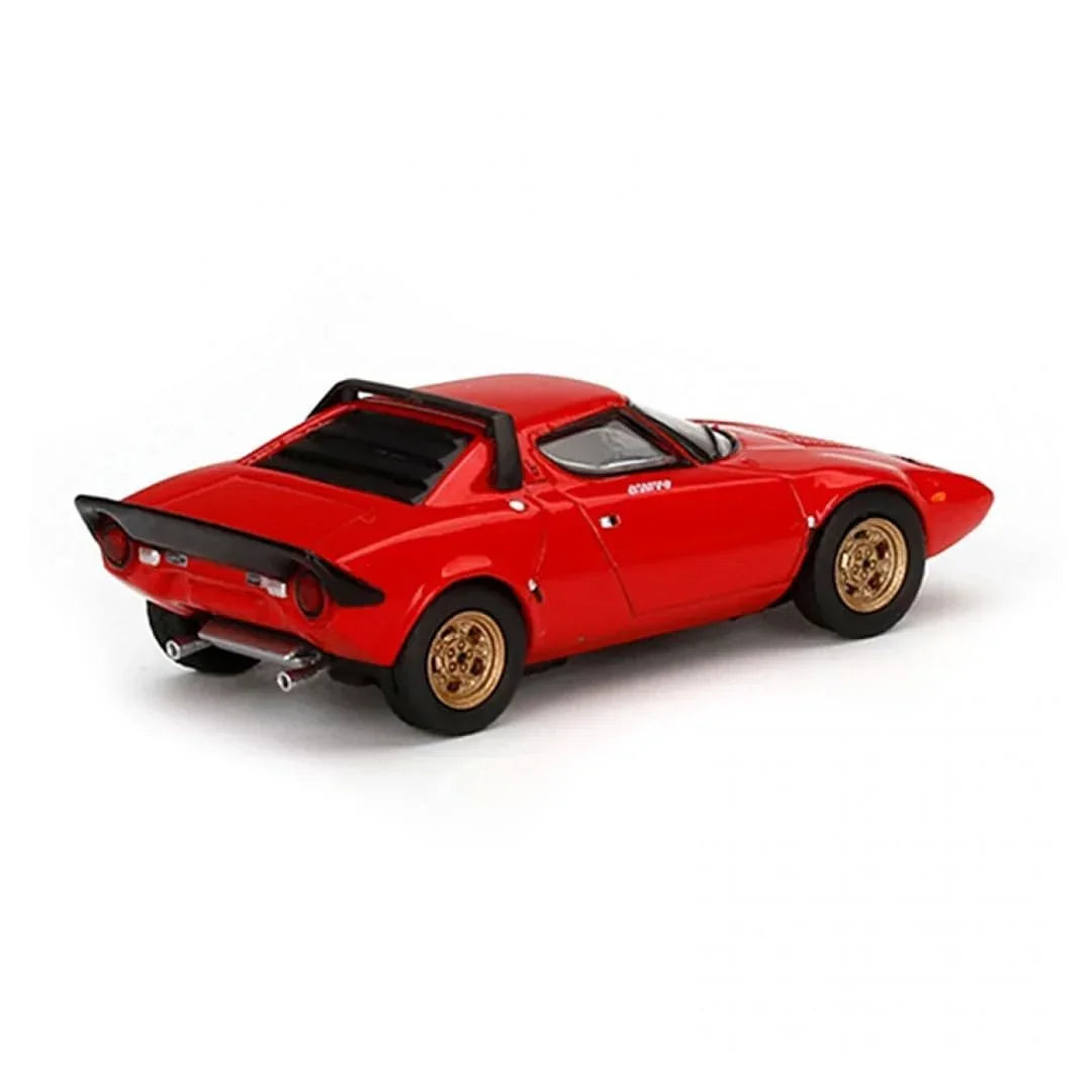 Mini GT Die-Cast Collector's Model - Lancia Stratos HF Stradale in Rosso Arancio" - Jaiman Toys