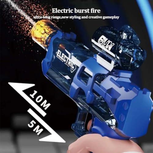 Kids Ultimate Ice Burst Water Blaster – Dual Mode Action for Endless Water Fun (Ice Burst Electric with Manual - Blue) - Jaiman Toys