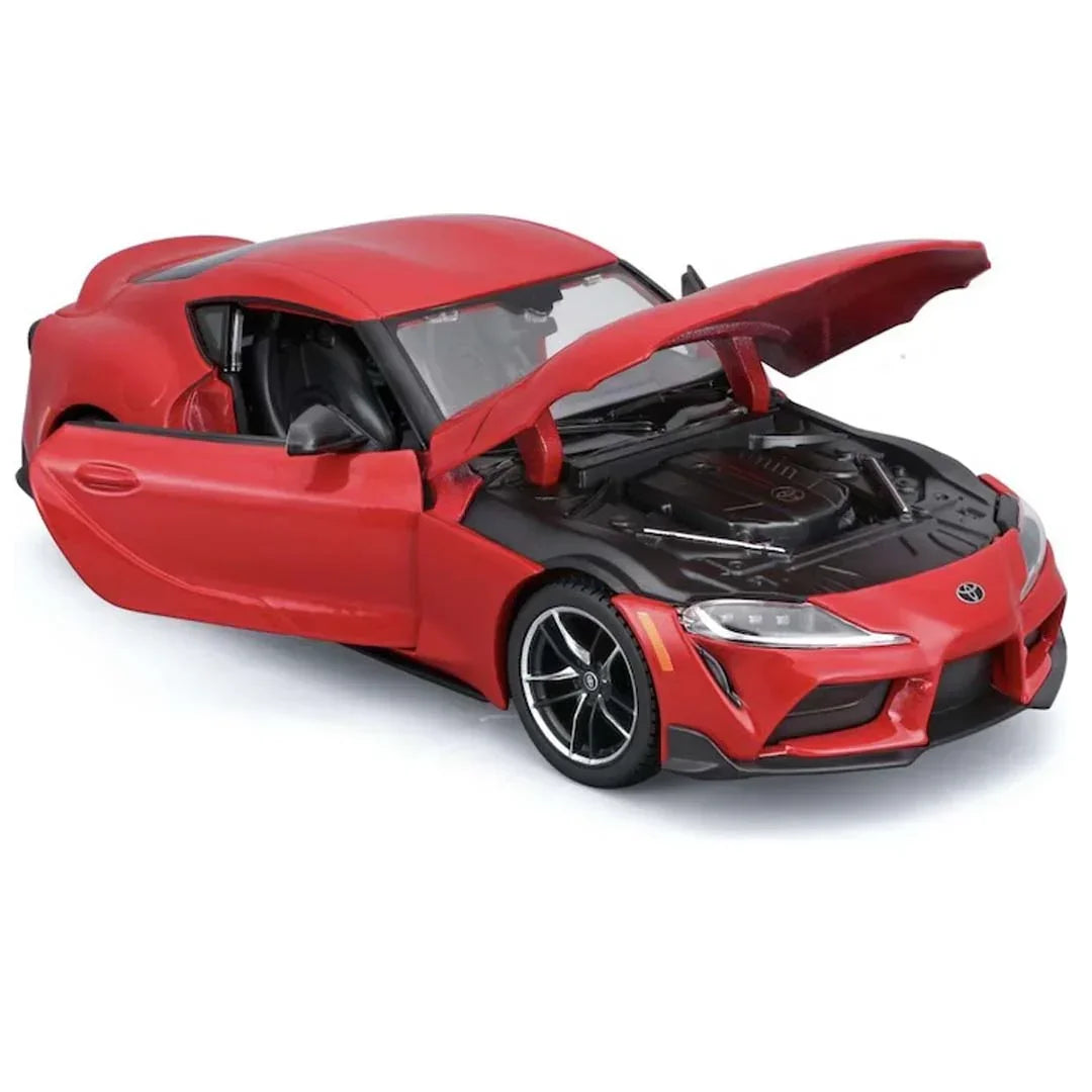 Toyota GR Supra Red 1:24 Scale Diecast Model Car by Maisto – Official Licensed Collectible - Jaiman Toys