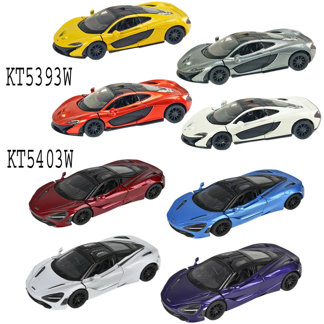KiNSMART McLaren P1 McLaren 720S Die-Cast Car Set of 1:36