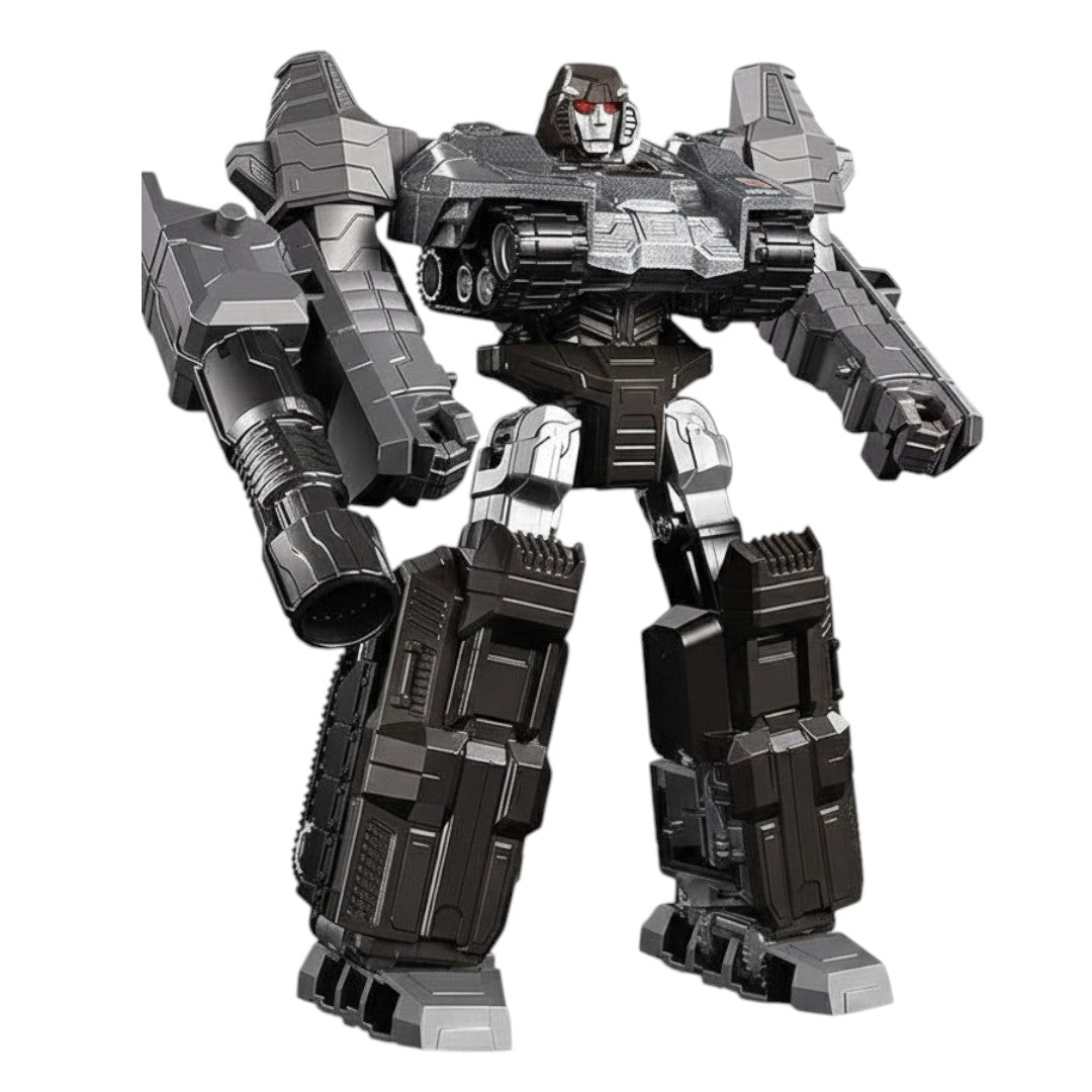 Mecha Crazed 1/10 Scale Robot Transformer Action Figure | Deformation Transforming Toy for Kids