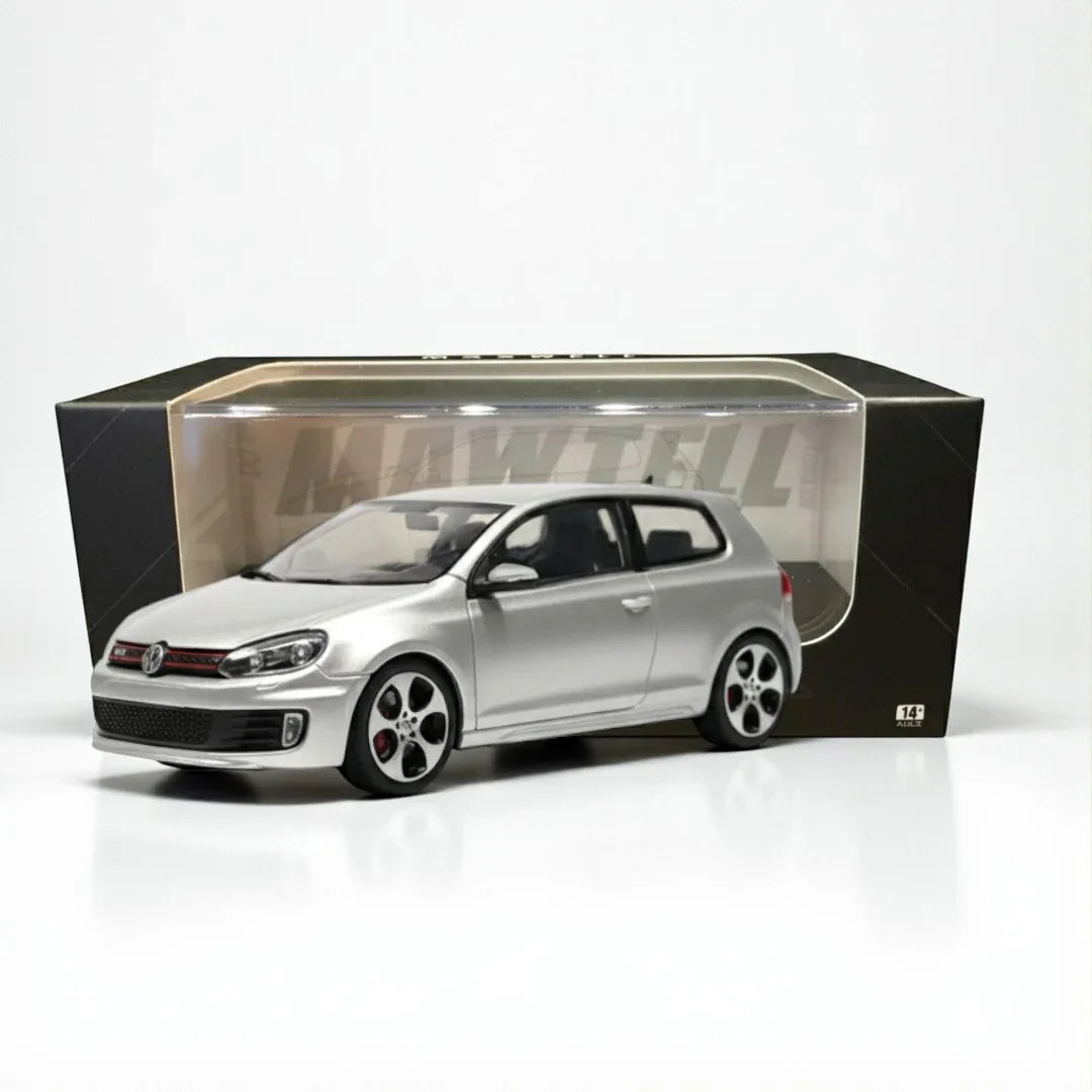 Maxwell 1:64 GOLF GTI MK6 Coupe Silver Diecast Car Model