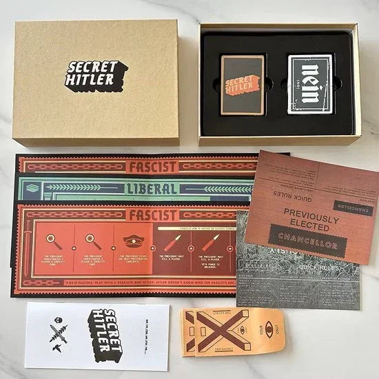 Secret Hitler Board Game Yellow Box - Jaiman Toys