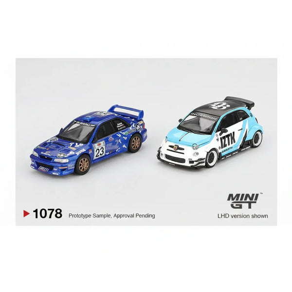 Mini GT 1:64 Subaru Impreza WRC99 #23 2000 Acropolis Rally +