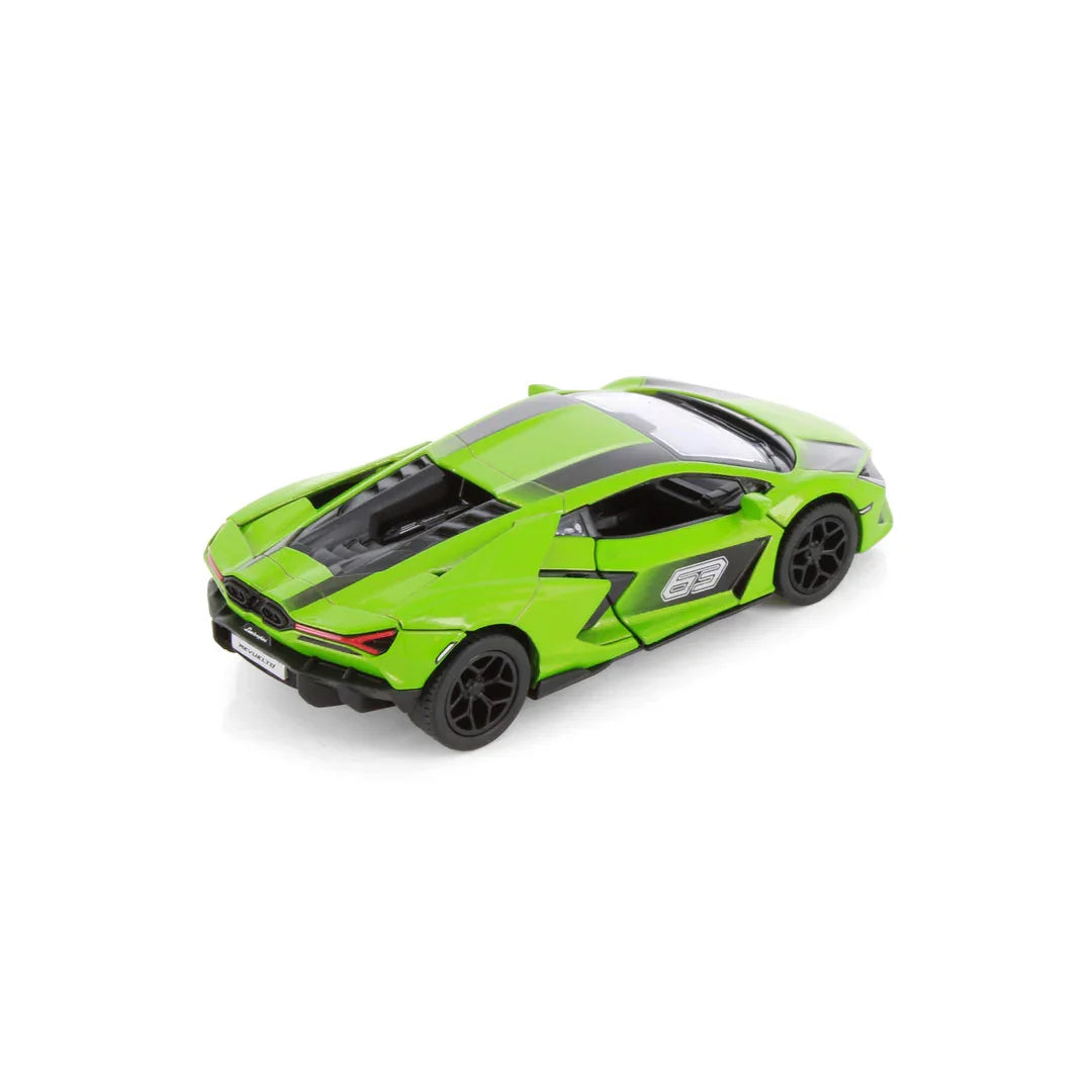 KiNSMART Lamborghini Revuelto Livery Edition – Green – 1:38 Scale Die-Cast Model Toy Car - Green - Jaiman Toys