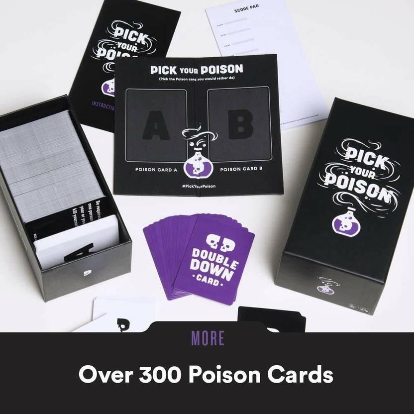 Pick Your Poison Party Card Game - Jaiman Toys