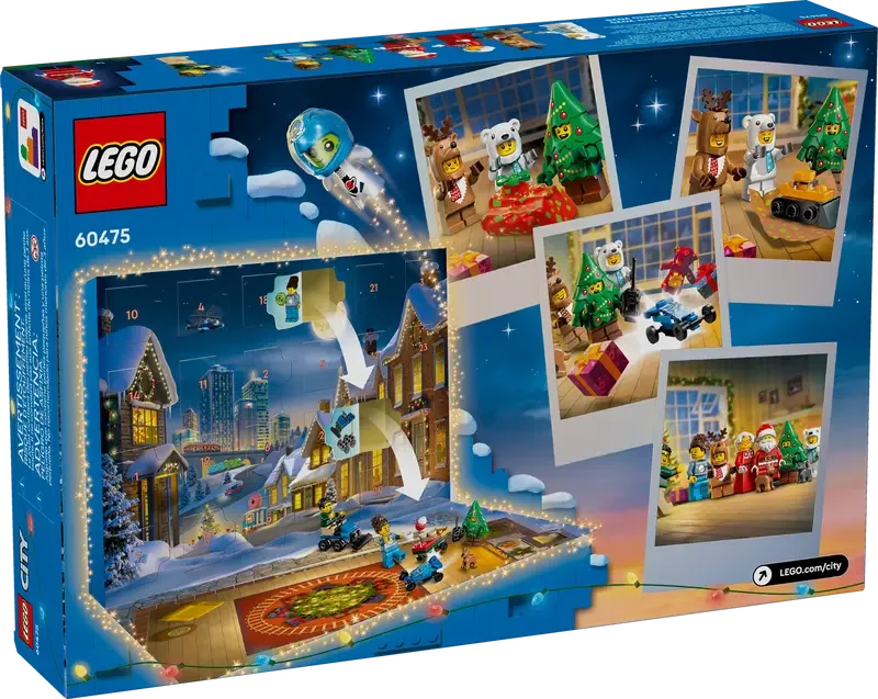 LEGO® City Advent Calendar 2025 (60475) – 186 Pieces, Christmas Countdown Set - Jaiman Toys