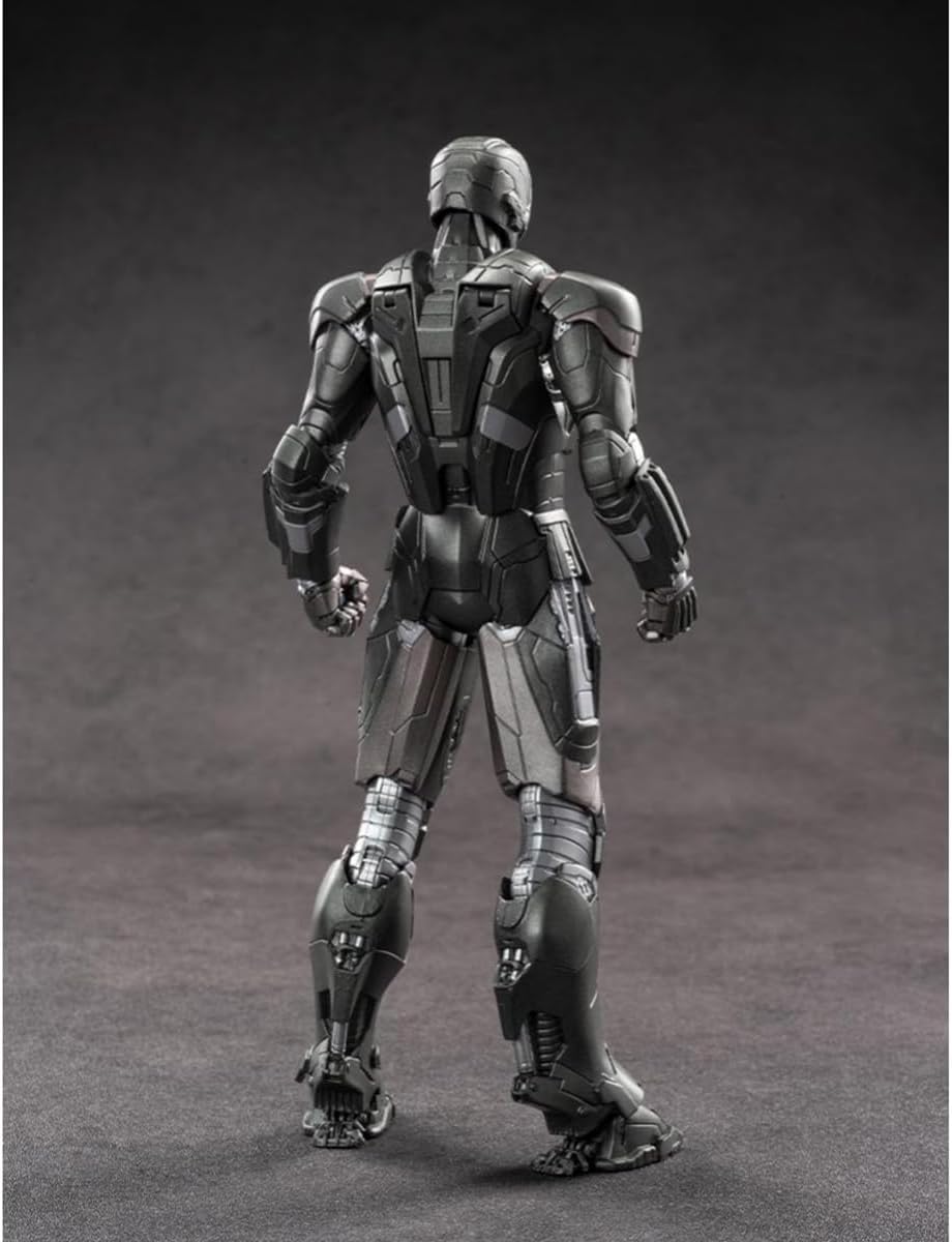 ZD Toys Iron Man MK14 1:10 Scale Non-Light-Up Action Figure | Iron 3 Collectible with Interchangeable Hands & Effect Parts | Model 1906-14