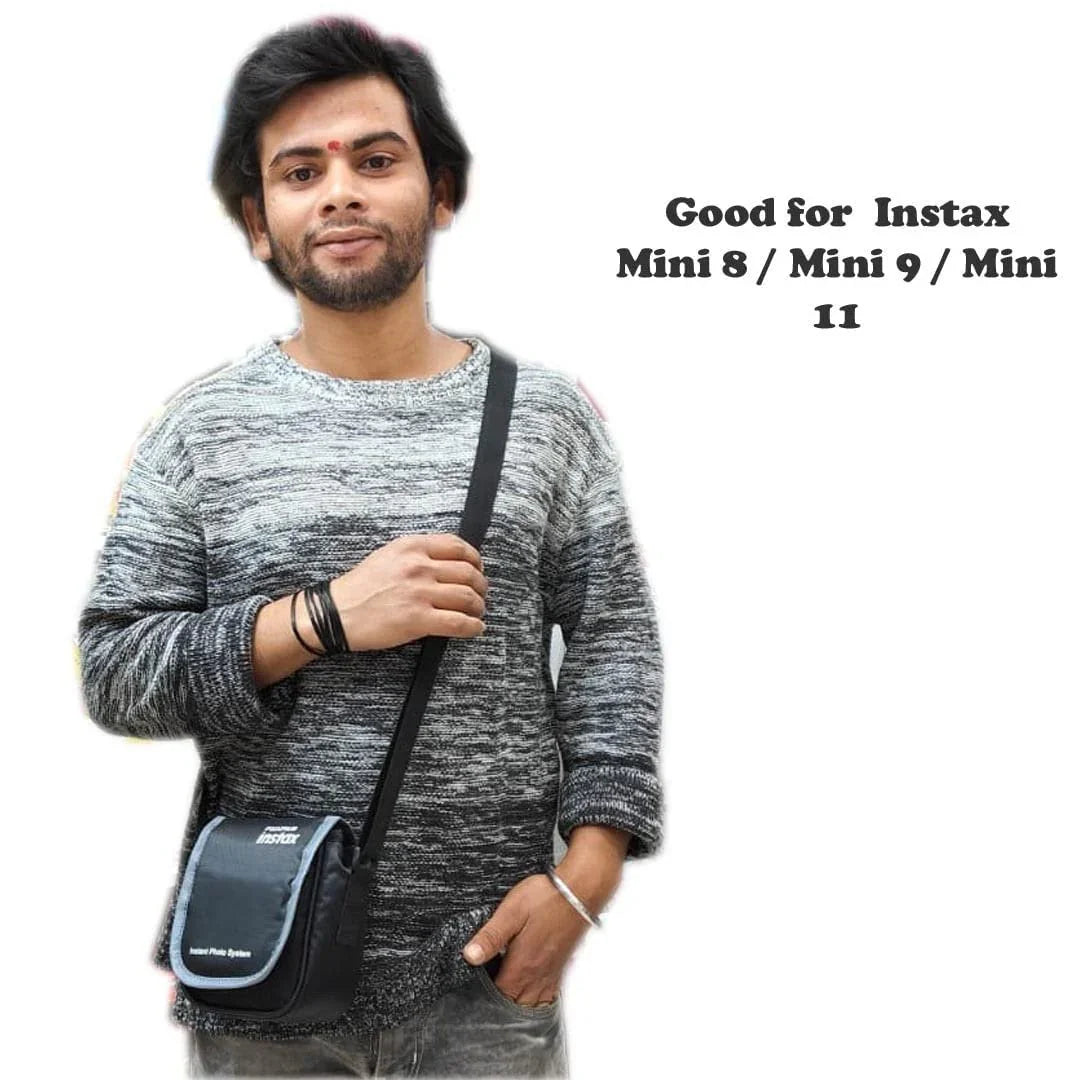 Fujifilm Instax Mini 12 Instant Camera + 20 Shots Films + Carrying Case (Lilac Purple, Mini 12) - Jaiman Toys