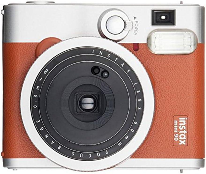 Fujifilm Instax Mini 90 Neo Classic Instant Film Camera – Retro Design - Brown