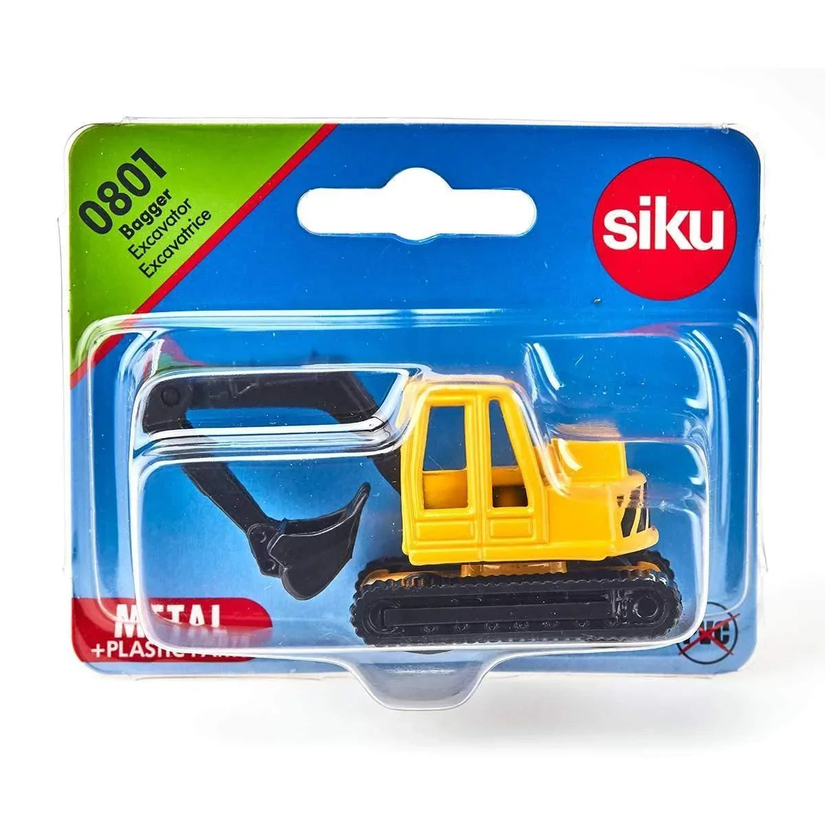 Siku 0801 Excavator - Jaiman Toys