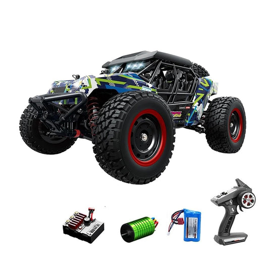 SUCHIYU Adventure Pro 4WD All-Terrain High Performance 2.4GHz RC Off-Road Buggy with Remote Control, Large Wheels, Rugged Suspension & Rock Crawler Design for Kids & Adults 14+