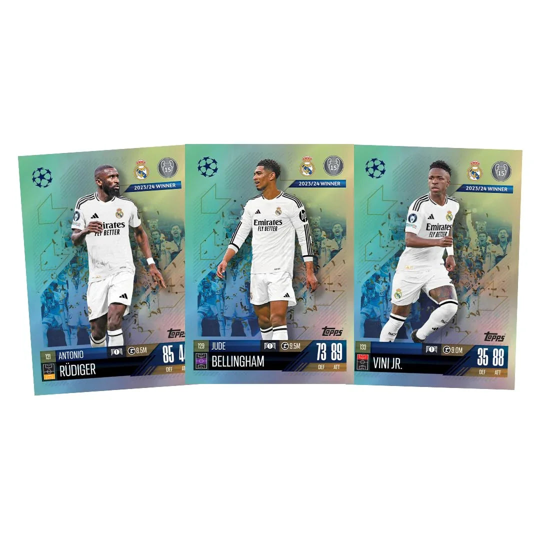 Topps UEFA Champions League Match Attax 24/25 Trading and Collectible Card Game ((Carry Box Plus Edition)) - Jaiman Toys