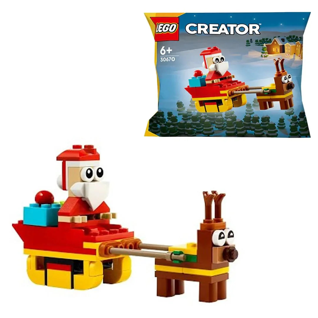 LEGO 30670 Creator Santa's Sleigh Rider Building Set (Polybag) - Jaiman Toys