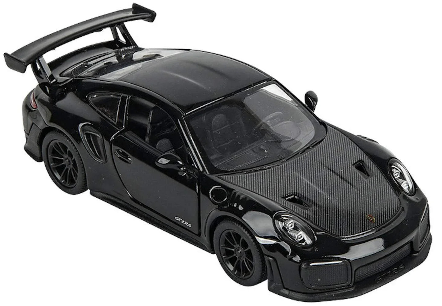 KiNSMART Porsche 911 GT2 RS – 1:36 Scale Die-Cast Model Car – Pullback Toy Car Collectible - Black - Jaiman Toys