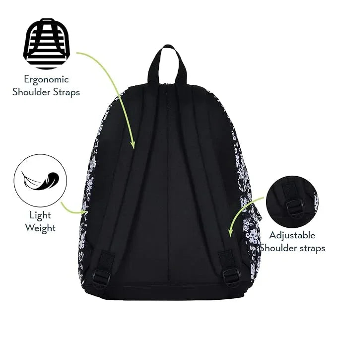 Genie Tribe Royal Casual Backpack | Stylish, Lightweight & Spacious for Everyday Use - Jaiman Toys