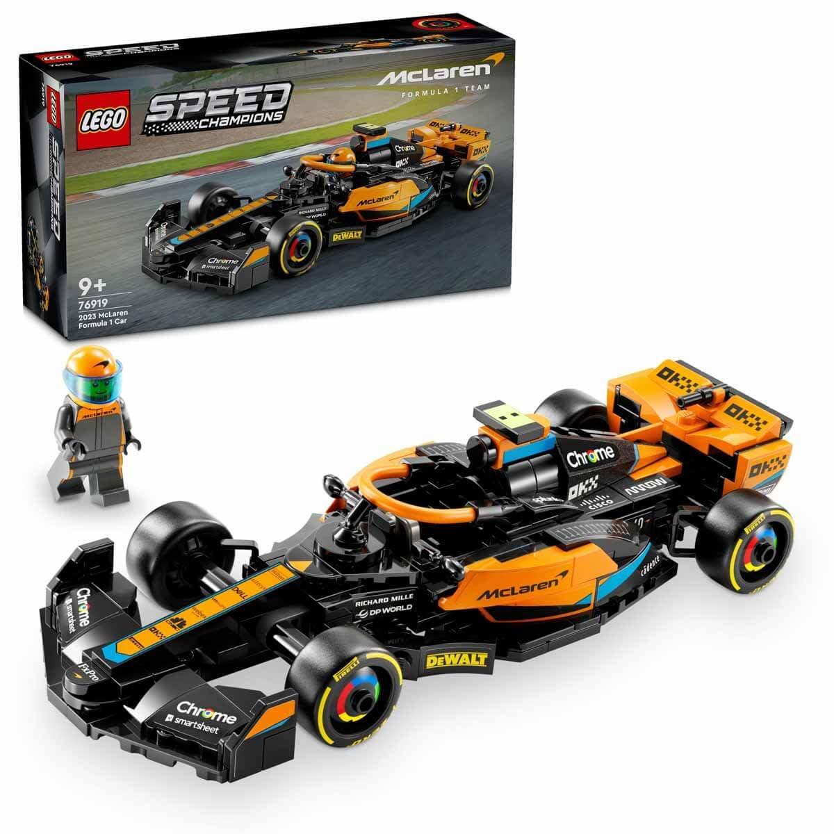 LEGO Speed Champions 2023 McLaren Formula 1 Race Car 76919 - Jaiman Toys