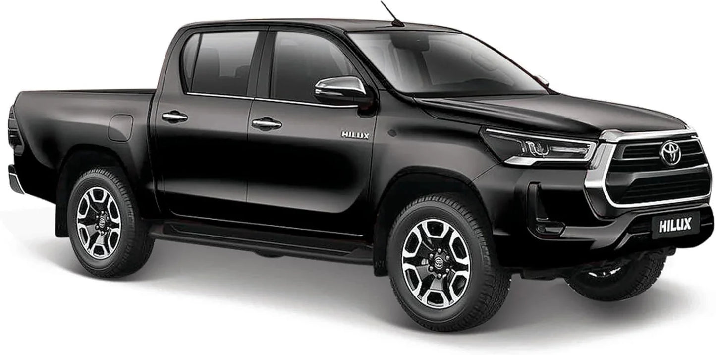 Maisto- 1/27 Scale Model Compatible with Toyota Hilux (Black) - Jaiman Toys