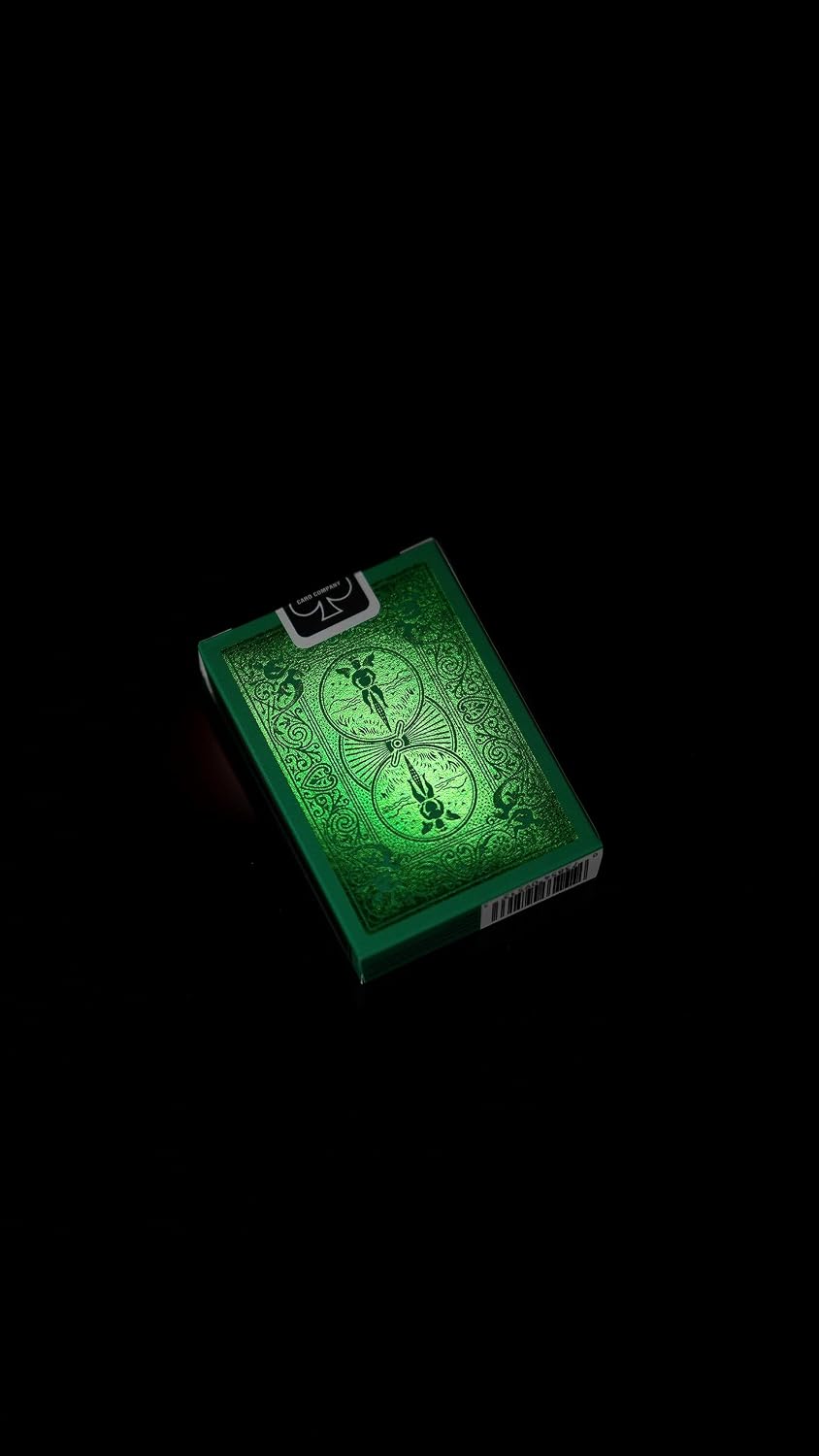 Bicycle Metalluxe Green Playing Cards – Metallic Foil Poker Deck with Air-Cushion Finish