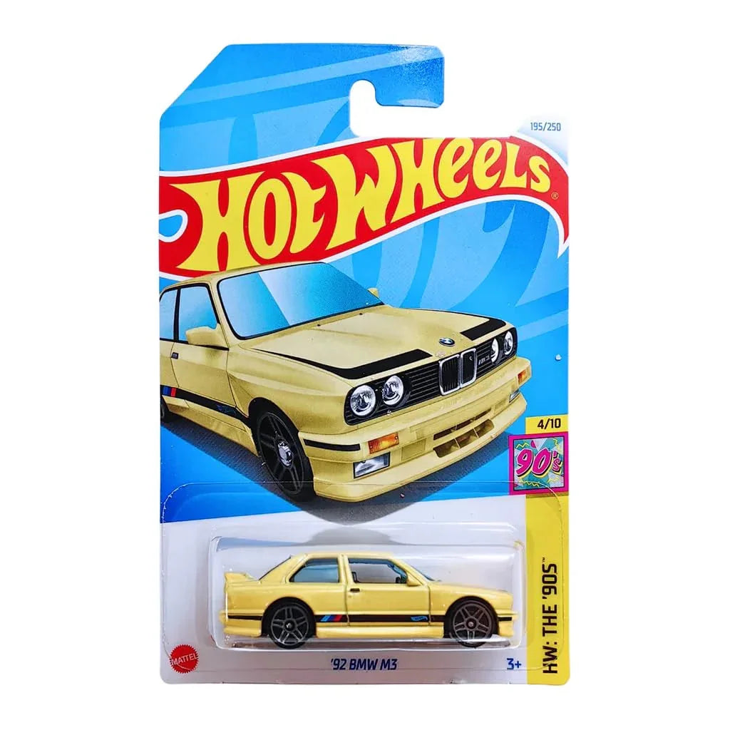 Hot Wheels 1:64 92 BMW M3 HW The 90S - Jaiman Toys
