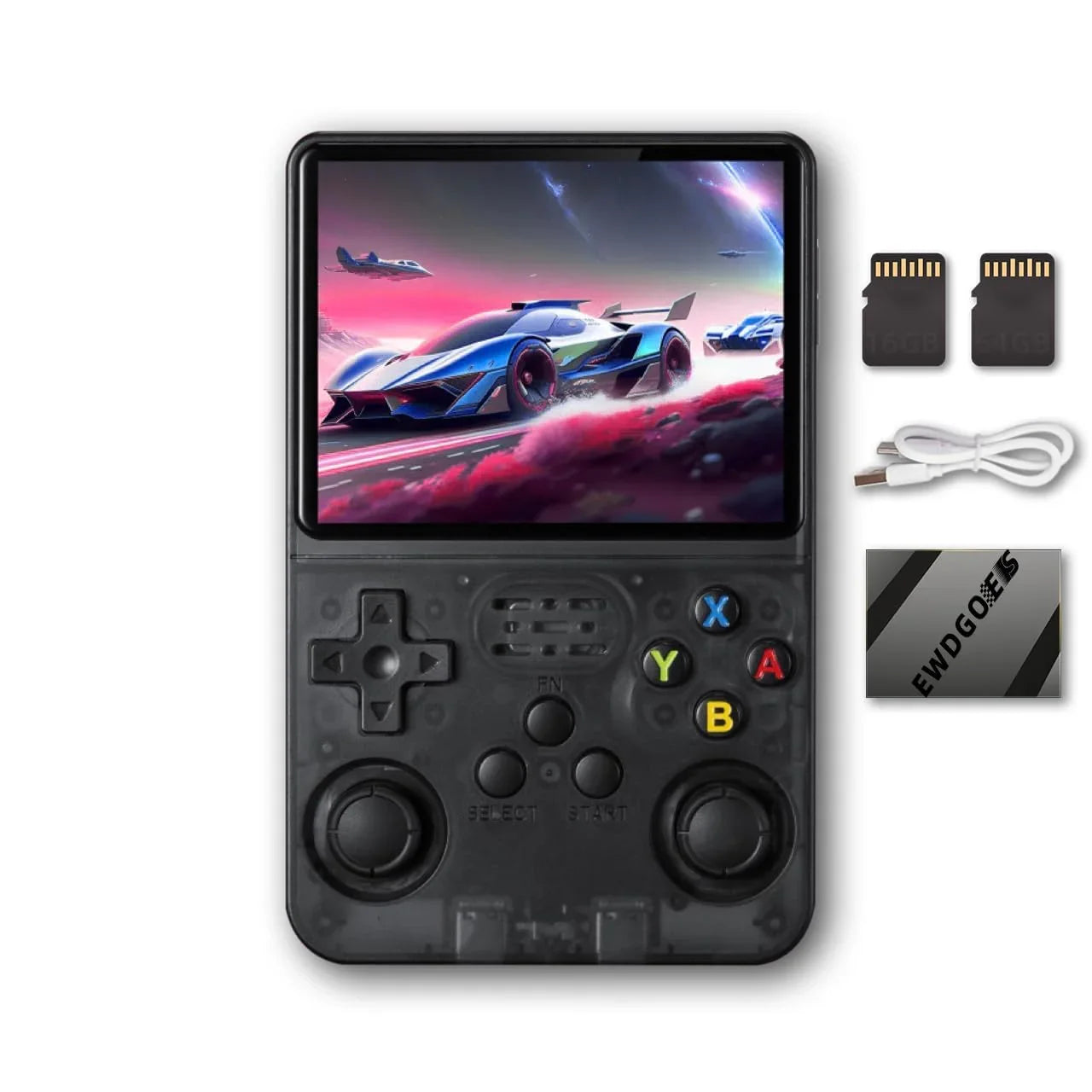R36S Retro Handheld Video Game Console 3.5 inch Retro Handheld Video Games Consoles Built-in Rechargeable Battery Portable Style - Jaiman Toys