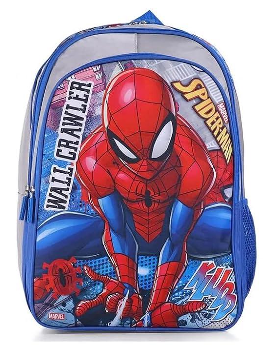 STRIDERS Spider-Man 16-Inch Heroic School Bag Ultimate Marvel Backpack for Kids - Jaiman Toys