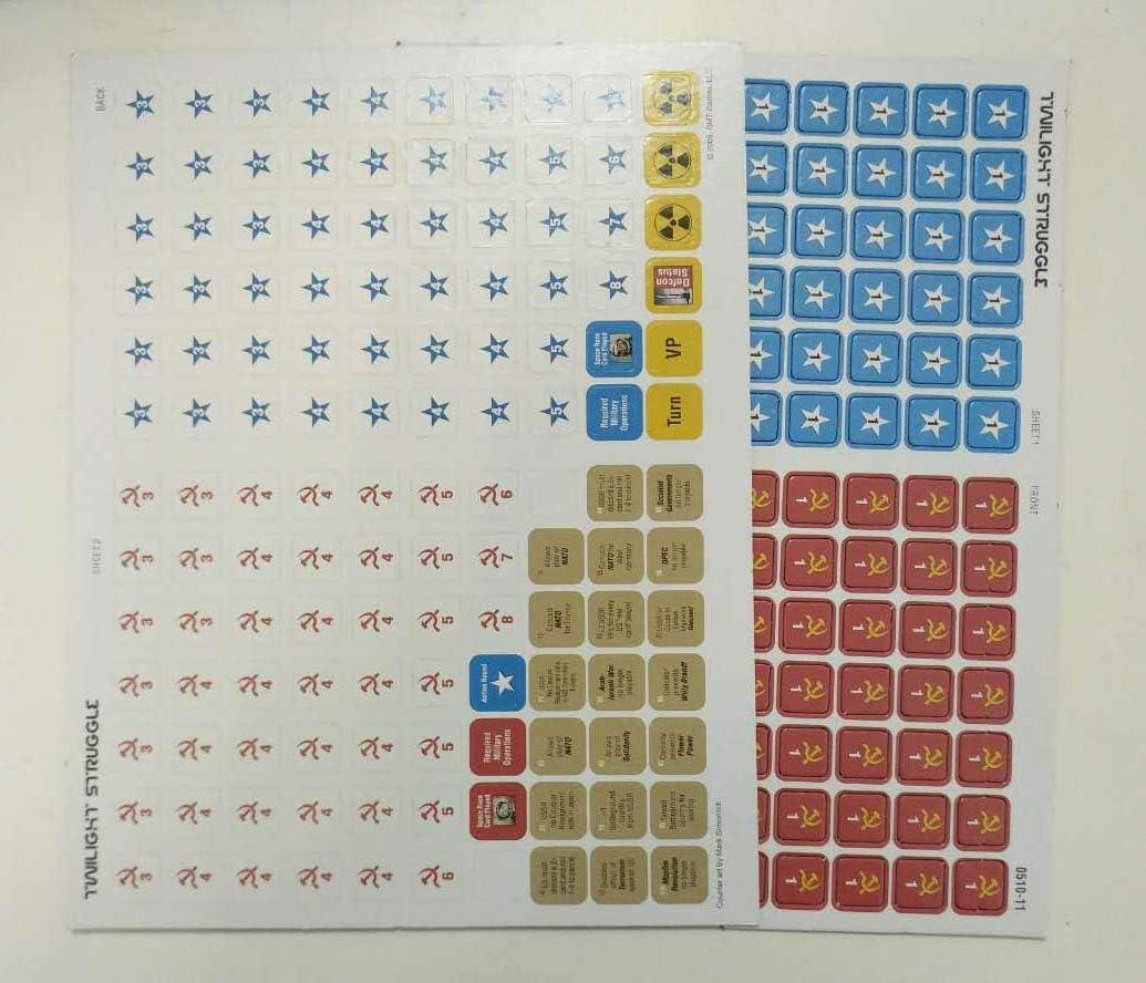 Twilight Struggle The Cold War 1945-1989 Deluxe Edition Board Game - Jaiman Toys