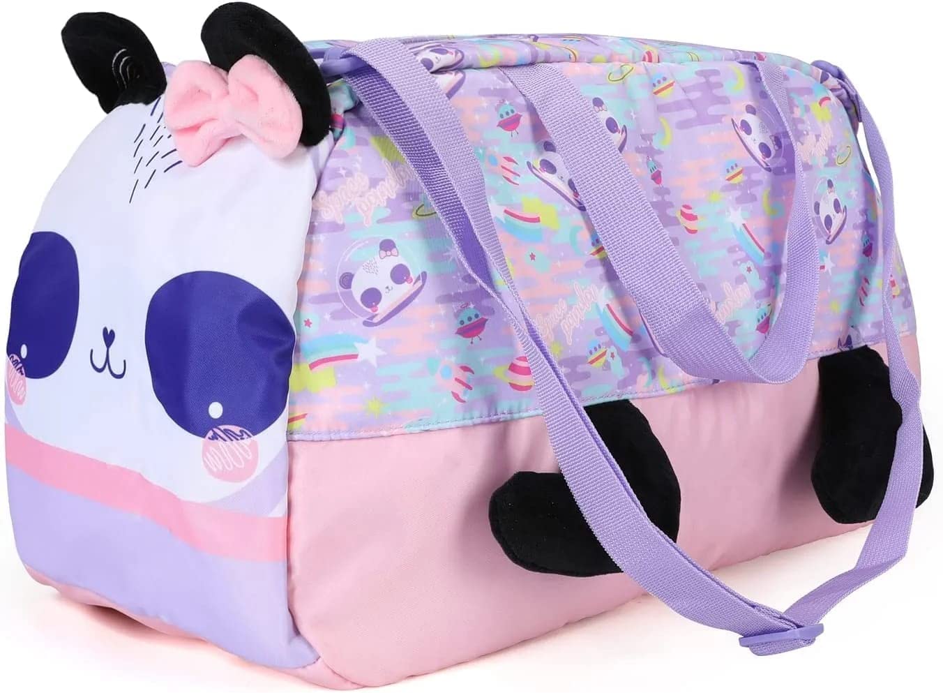 Vest 3D Panda Kids Travel Duffle Bag – Cute Cartoon Overnight & Sports Bag for Kids (46 CM)
