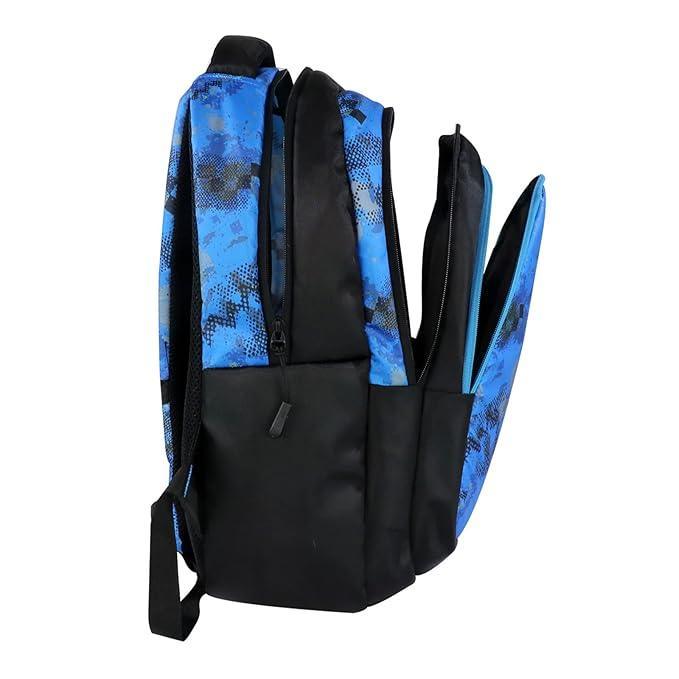 Mike School Bags Trio Backpack β 17L | Stylish & Spacious Blue Backpack - Jaiman Toys