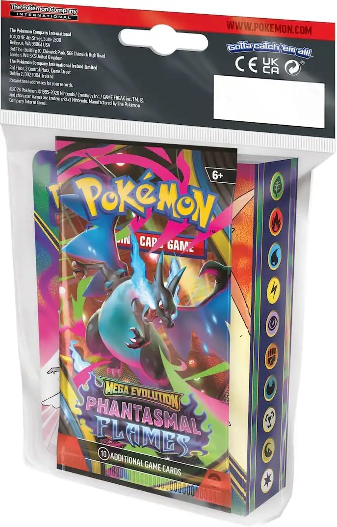 Pokémon Trading Card Game 2026 Mini Portfolio with Booster Pack