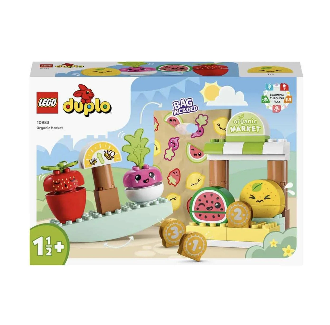 LEGO Duplo My First Organic Market 10983 Building Toy Set (40 Pieces) - Jaiman Toys