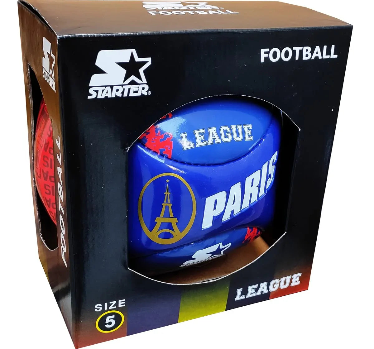 Starter Club Box Football L3 Size 5 – Paris Hand-Stitched Soccer Ball