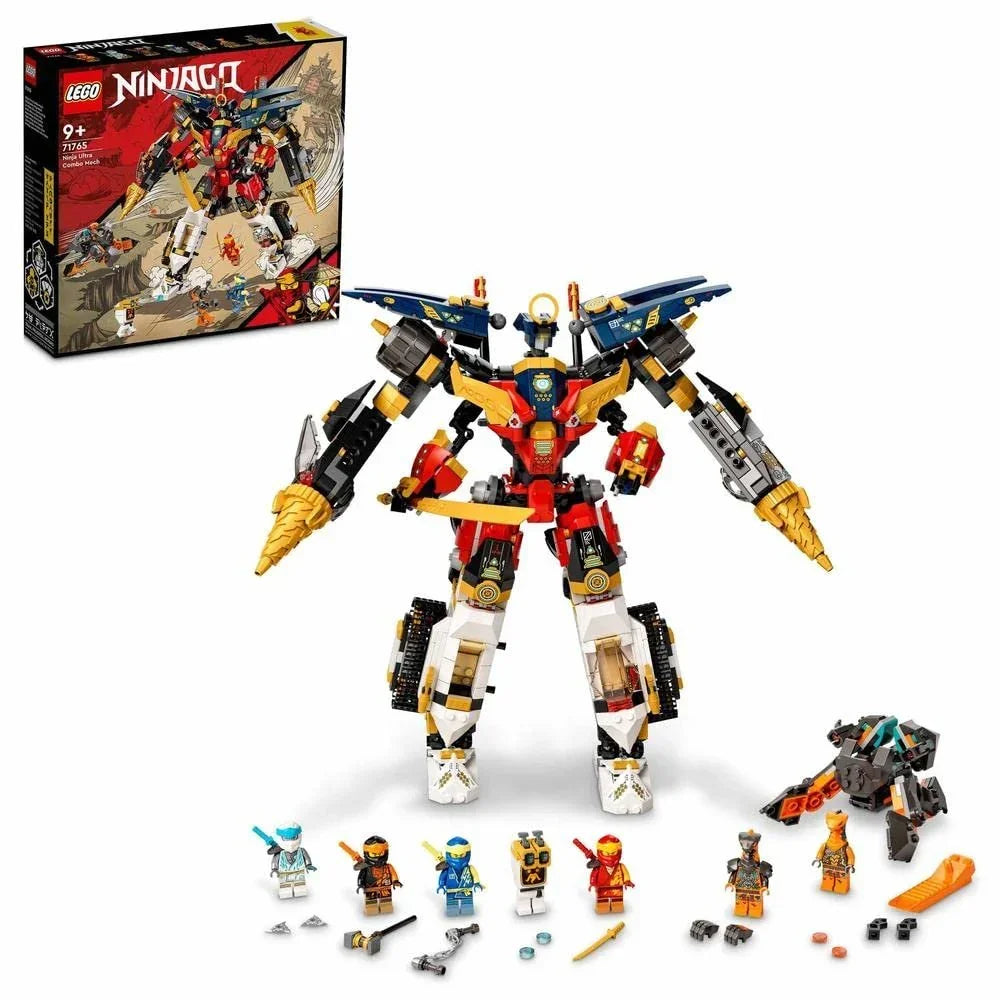 LEGO NINJAGO Ninja Ultra Combo Mech 71765 Vehicle Playset for Ages 9+ - Jaiman Toys