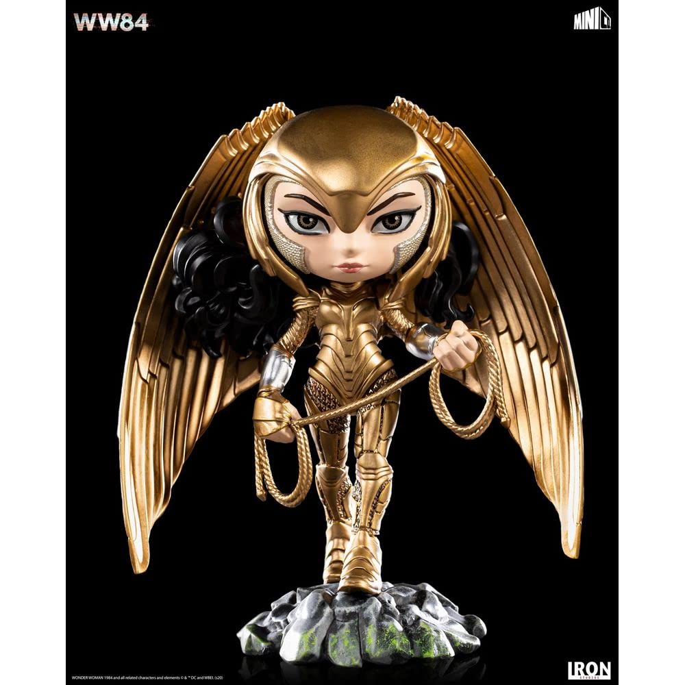 Iron Studios Wonder Woman 1984 Armored Version Minico Collectible Figure 15cm | WW84 Stylized PVC Statue