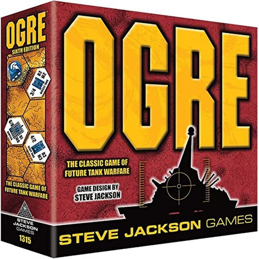 Ogre – The Classic Game of Future Tank Warfare | Steve Jackson Games | Tactical Strategy & Science-Fiction Wargame