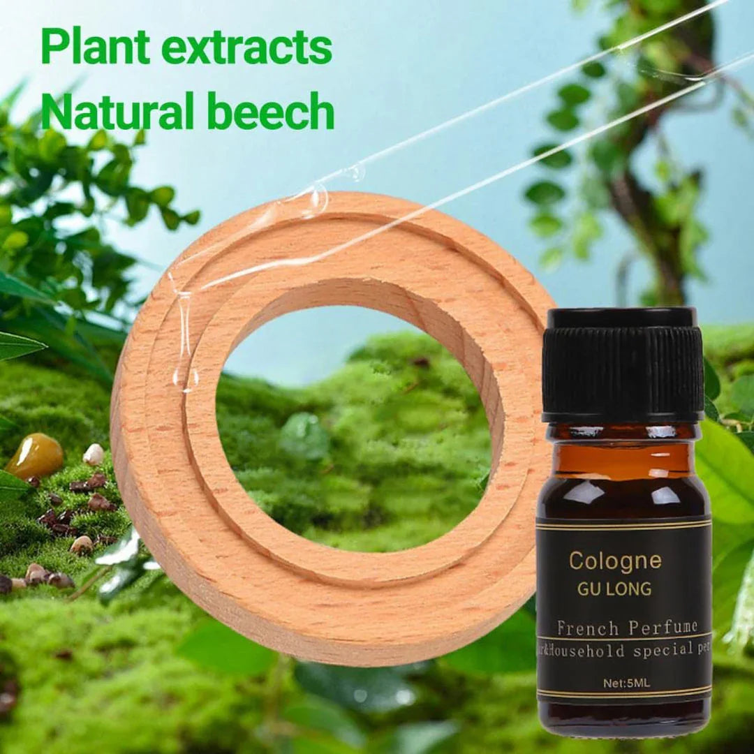 Globe Alloy Solar Energy Spinning Car Aromatherapy Air Freshener with Perfume Liquid – Fragrance Dashboard Air Purifier