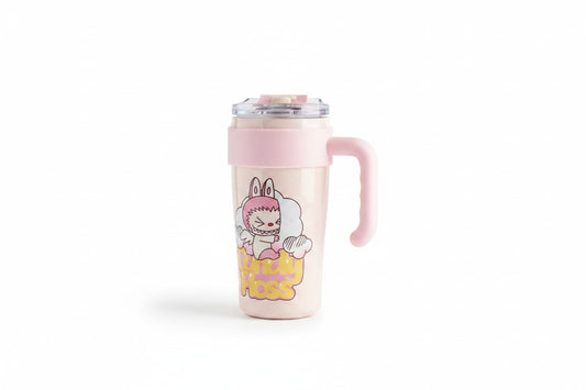 Nice Holiday Stainless Steel Cute Sipper Water Bottle – 860ml | Ideal for Office, Gym, & Travel