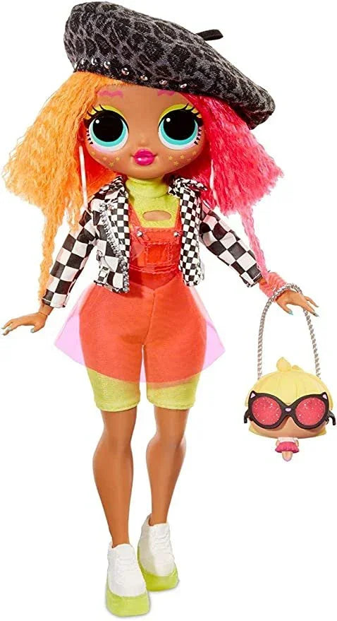 LOL Surprise! OMG Fashion Doll– Great Gift for Kids Ages 4+ (NEONLICIOUS) - Jaiman Toys