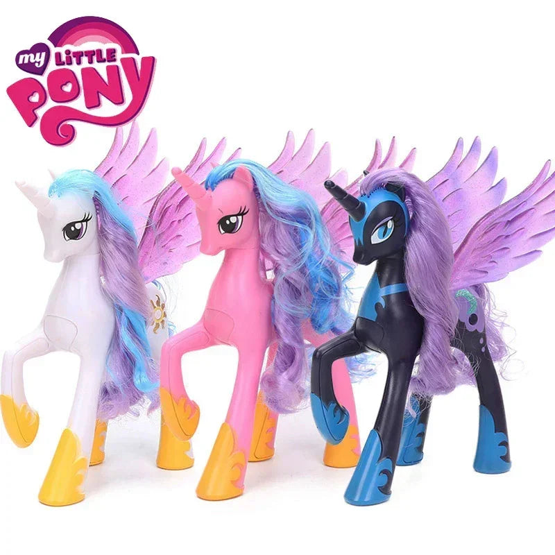 My Little Pony Horse Toy Friendship Movie Feature Character 22cm Action Figure (Black) - Jaiman Toys