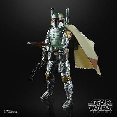 NECA Star Wars The Black Series Boba Fett (Carbonized Graphite) 6-inch Action Figure - Jaiman Toys