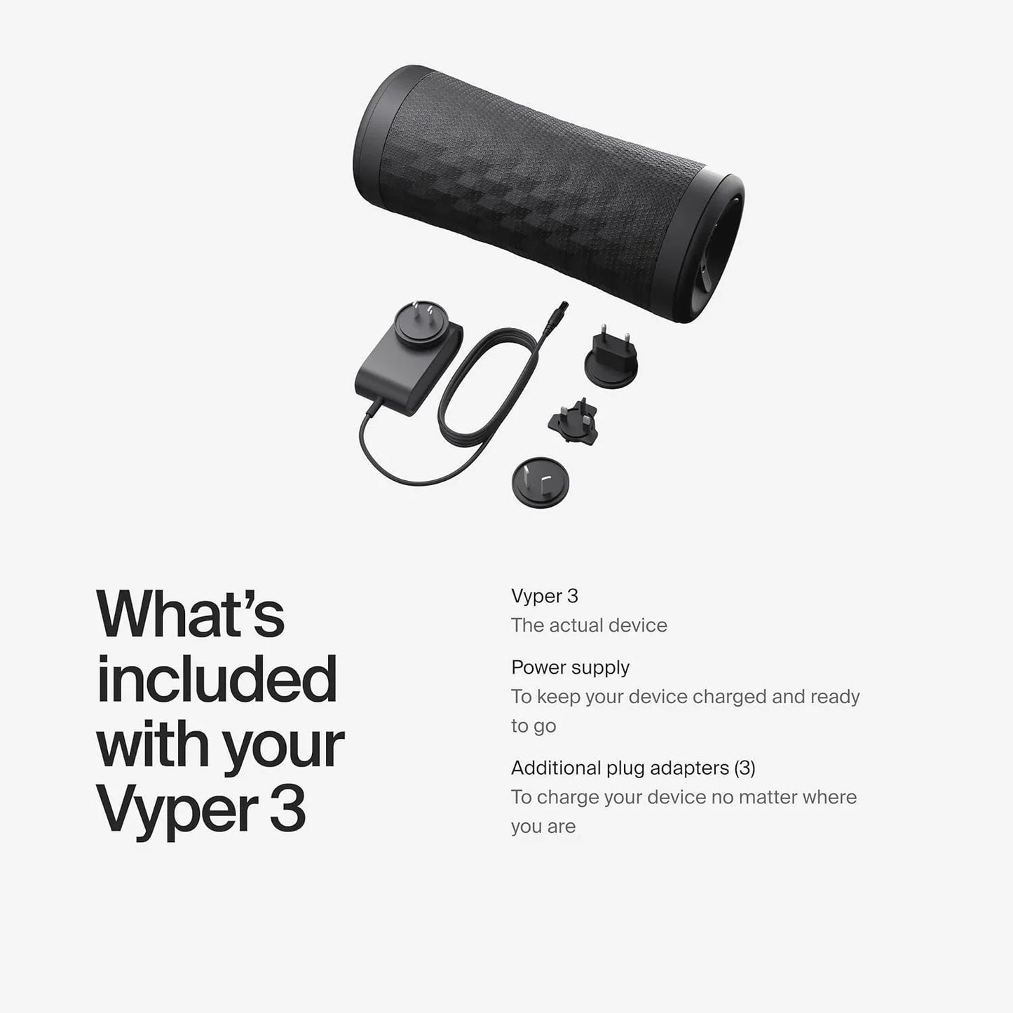 Hyperice Vyper 3 - The Ultimate Massage Roller - Jaiman Toys