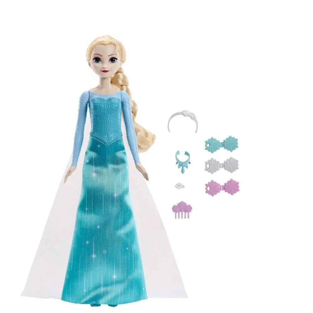 Disney Frozen Elsa Fashion Doll with Signature Blue Dress and 9 Movie-Inspired Accessories!" - Jaiman Toys