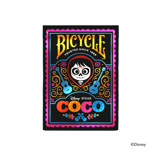 Bicycle Disney Pixar Coco Playing Cards – Collectible Deck with Holographic Foil Box & Air-Cushion Finish