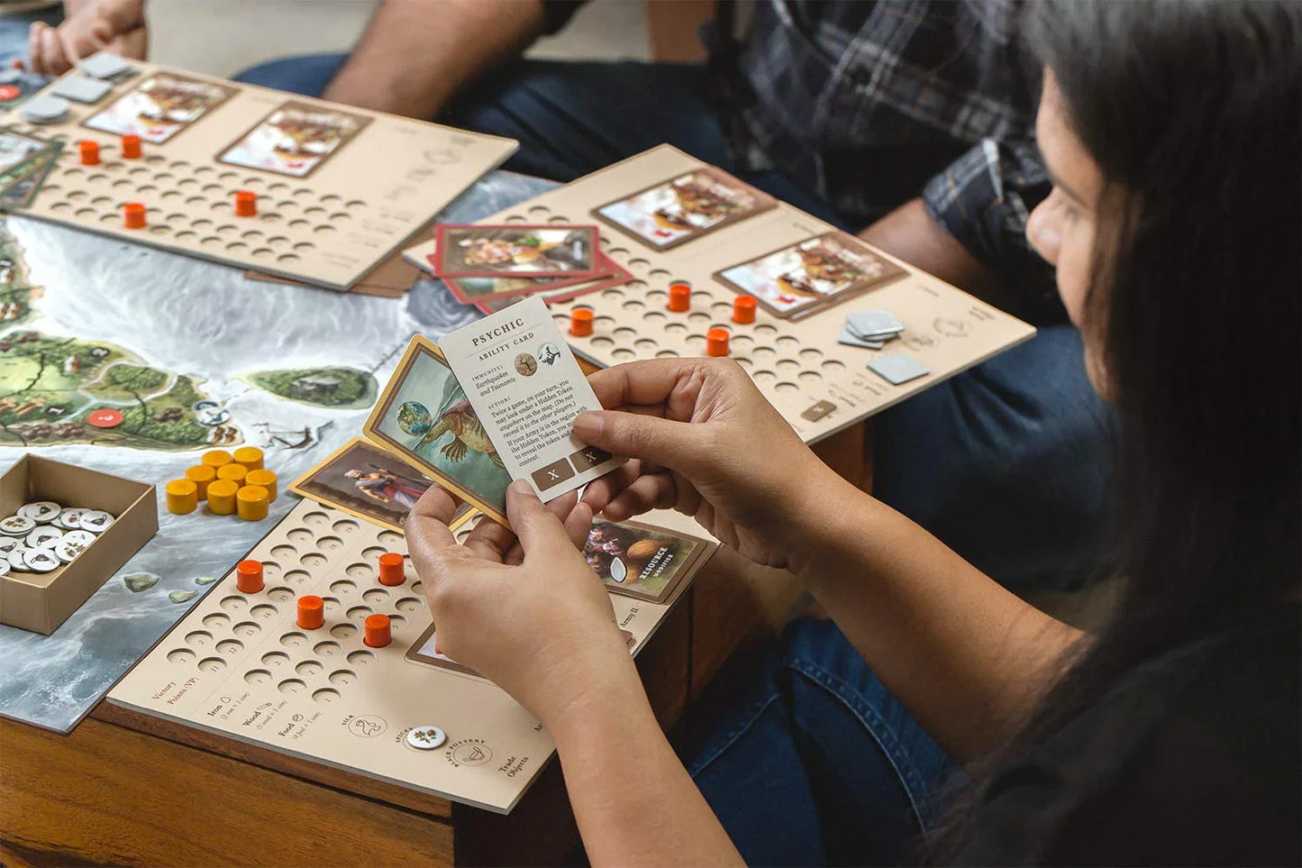 Go India Games - BHARATA 600 BC - Strategy Board Game for Teens, Adults and Family (It Includes 2 Games in one Box!) - Jaiman Toys