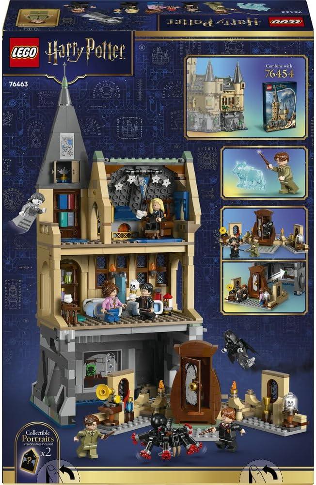 LEGO Harry Potter 76463 Hogwarts Castle: Hospital Wing Toy - DIY Miniature Model Kit with 7 Minifigures incl. Hermione & Ron - Gift Idea for 9+ Year Old Girls, Boys & Fans