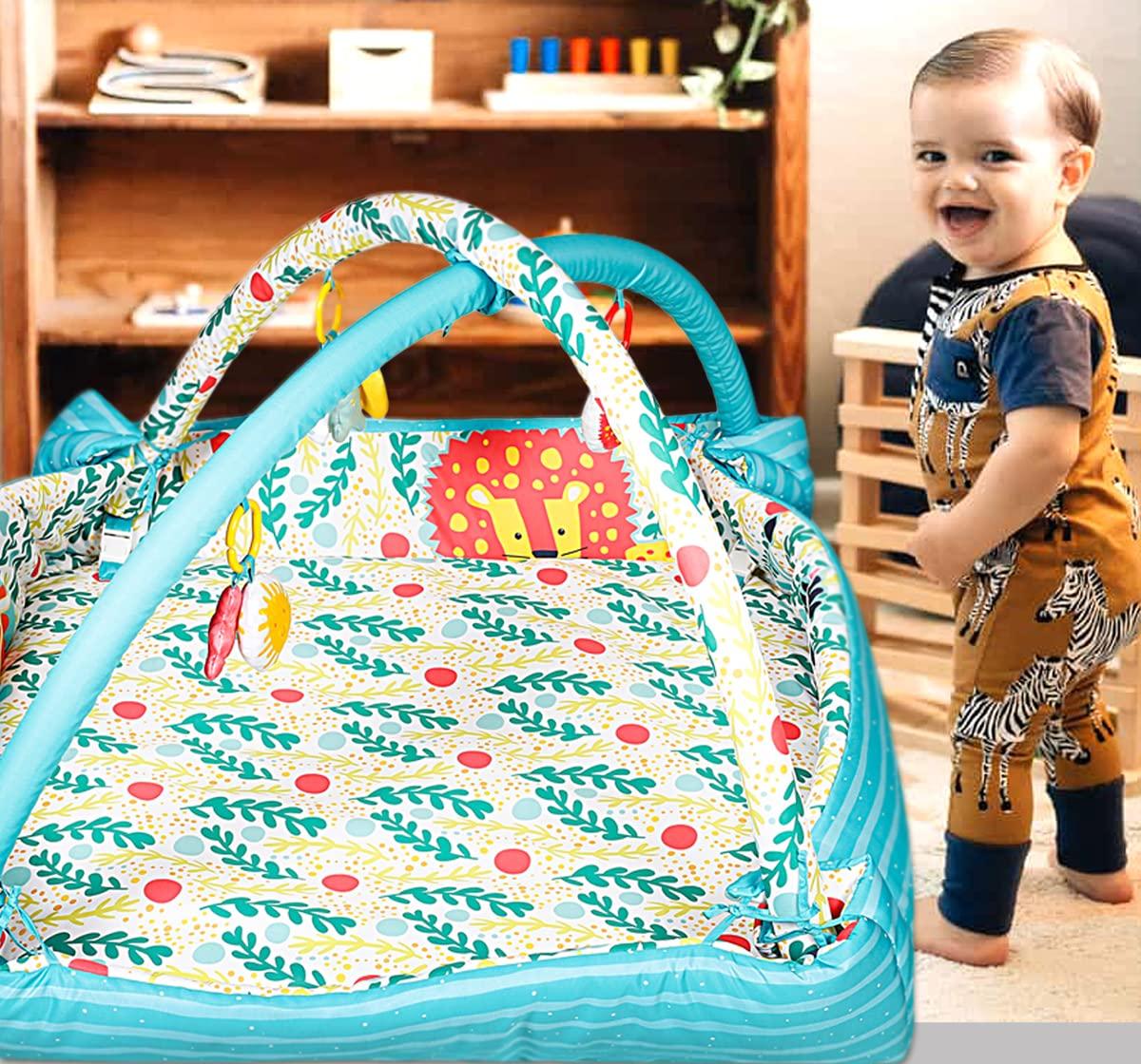 Shooting Star Zoo Playgym – Multicolor Baby Activity Gym for 0 Months+