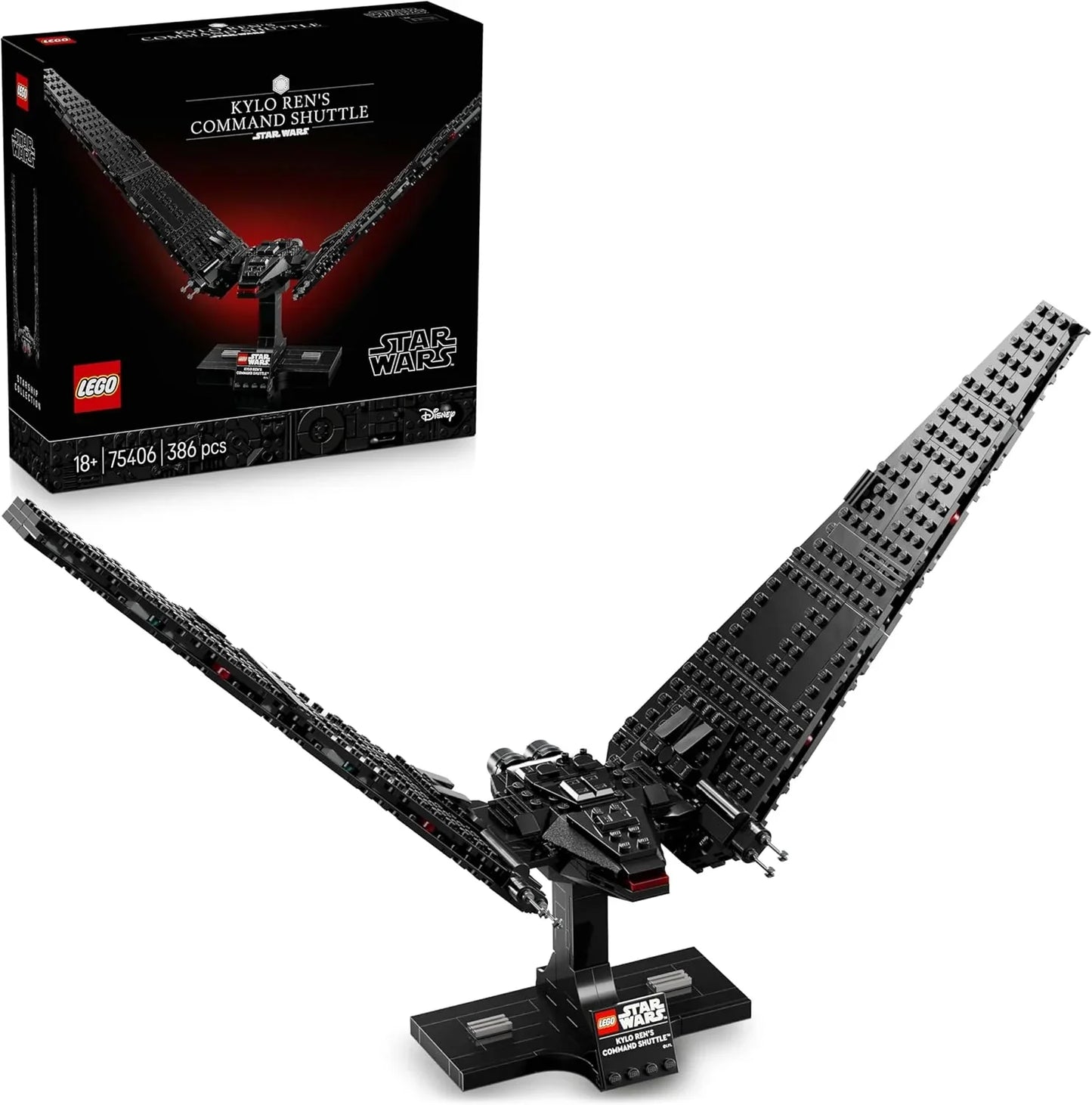 LEGO 75406 Star Wars The Force Awakens Kylo Rens Command Shuttle Building Set (386 Pieces) - Jaiman Toys
