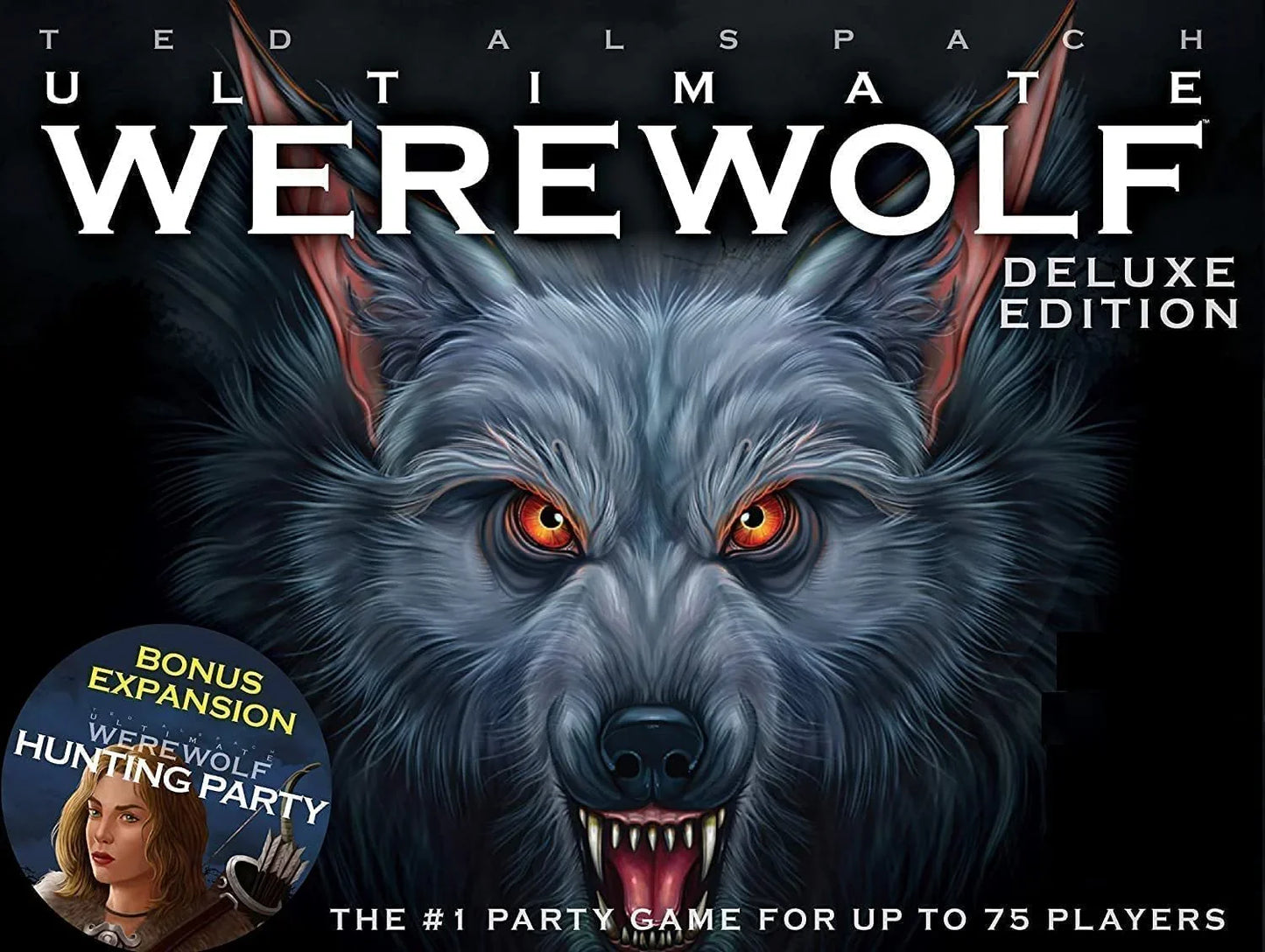 Ultimate WEREWOLF Deluxe Edition - Night Party Card Game (5-75 Players, Age 13+) - Jaiman Toys