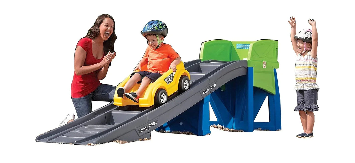 Step2 Extreme Coaster Refresh | Multi Color Kids Roller Coaster Playset - Jaiman Toys