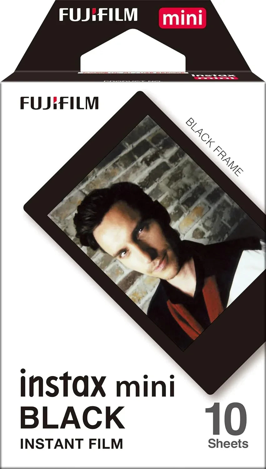 Fujifilm Instax Mini Designer Film β Black Frame Edition (10 Sheets) - Jaiman Toys
